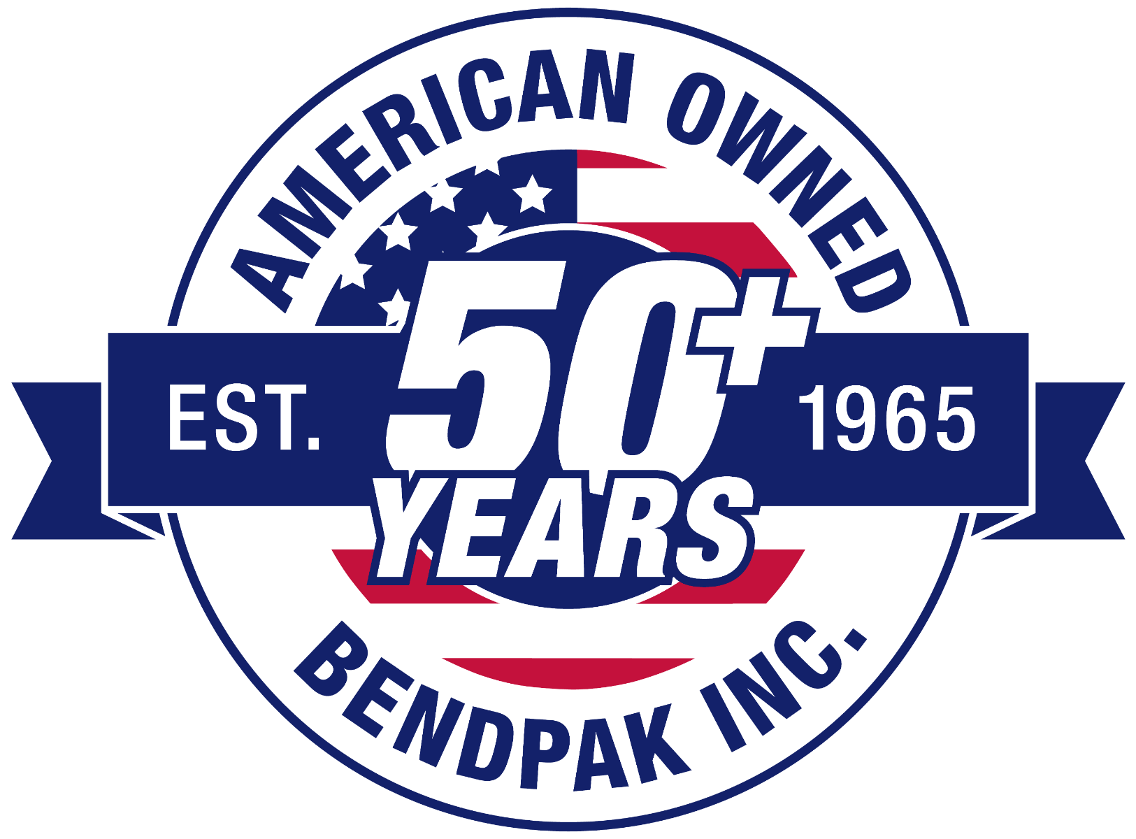 American owned 50 years Logo