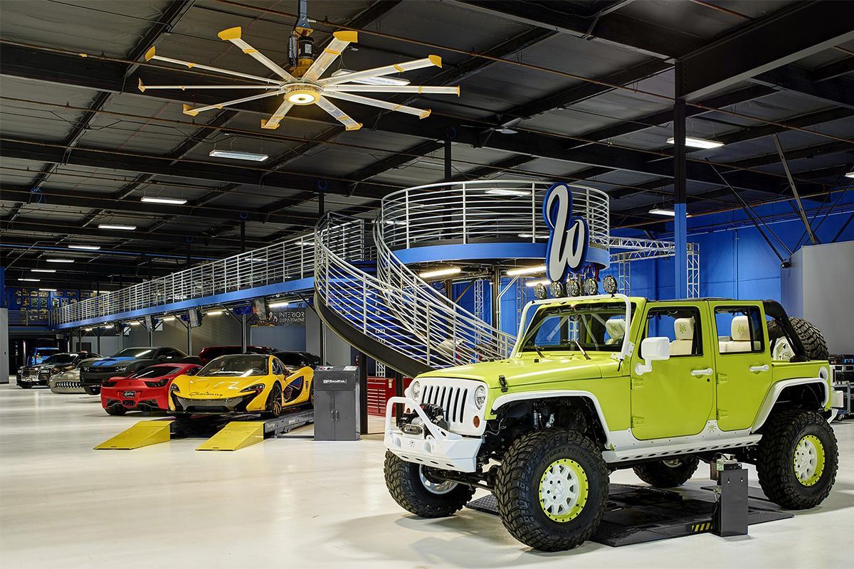 BendPak Lifts at West Coast Customs in Burbank CA