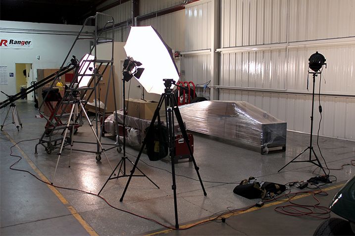 BendPak Two-Post Lift vs Challenger Lift Photo Shoot