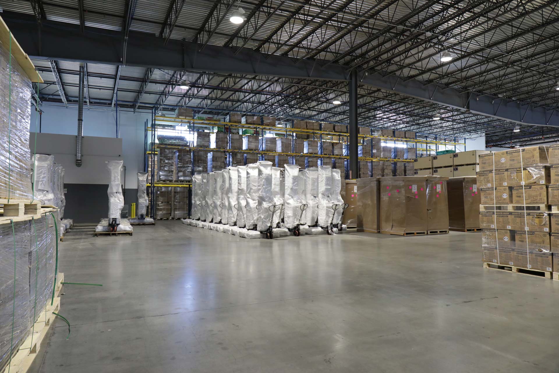BendPak Warehouse Lifts Interior