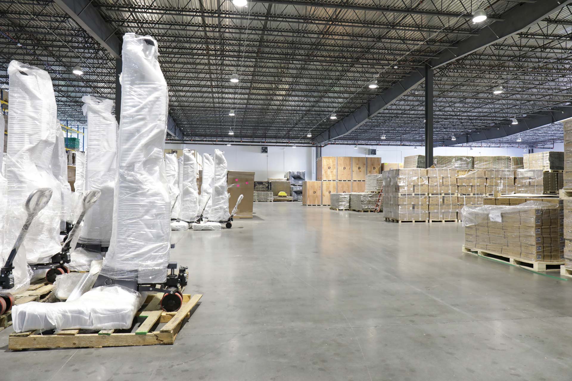 BendPak Warehouse Lifts Interior