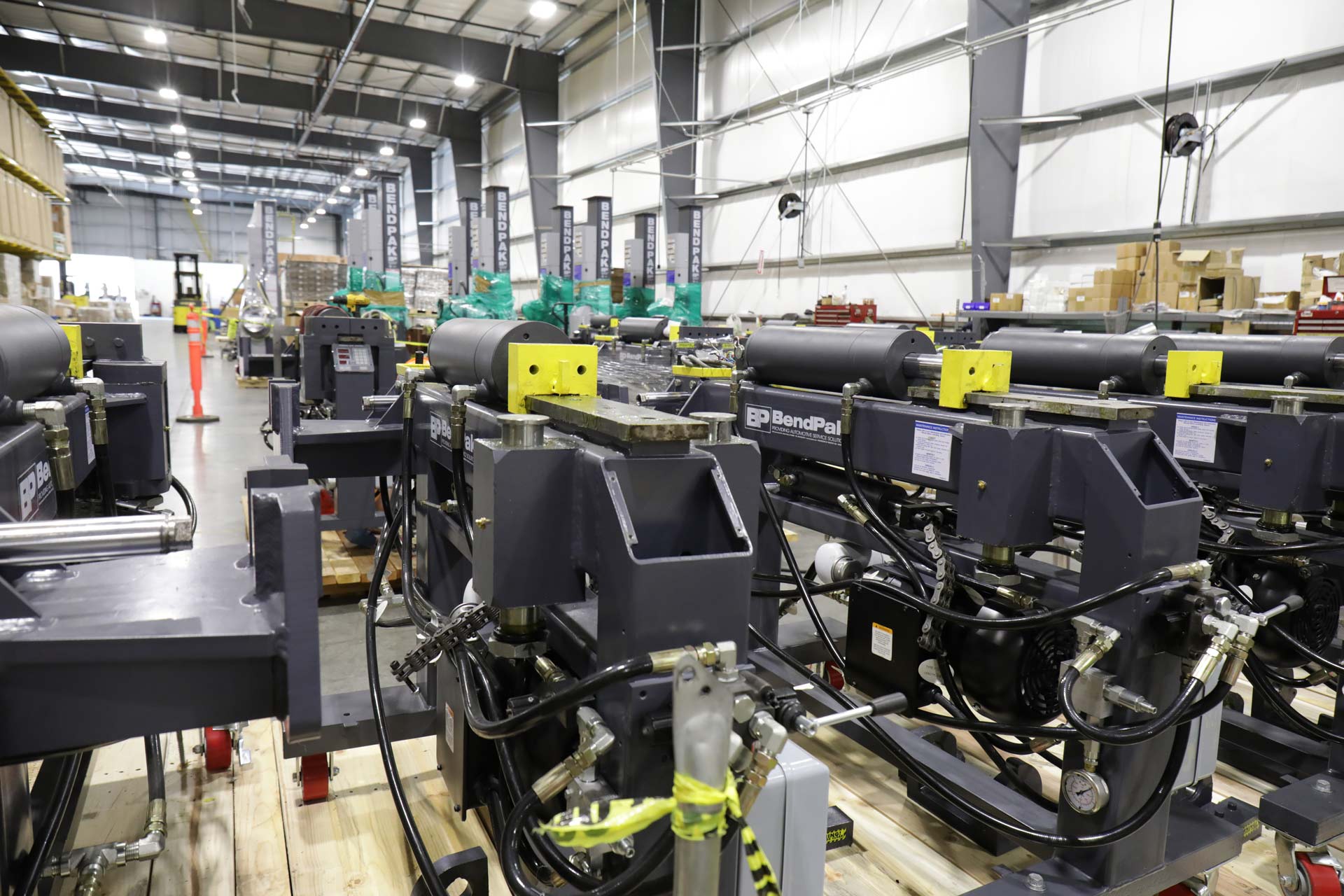 BendPak Pipe Benders Preparing for Shipment