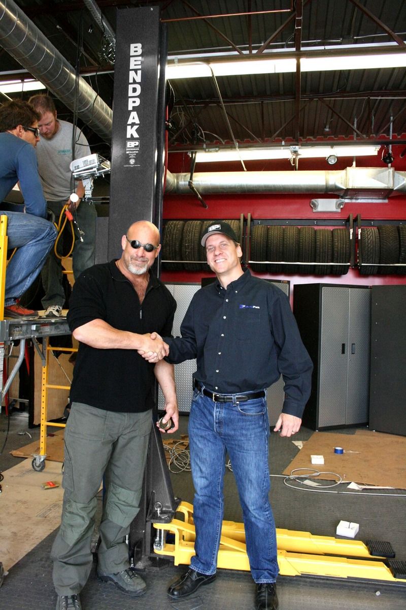 Bill Goldberg BendPak Two-Post Lift