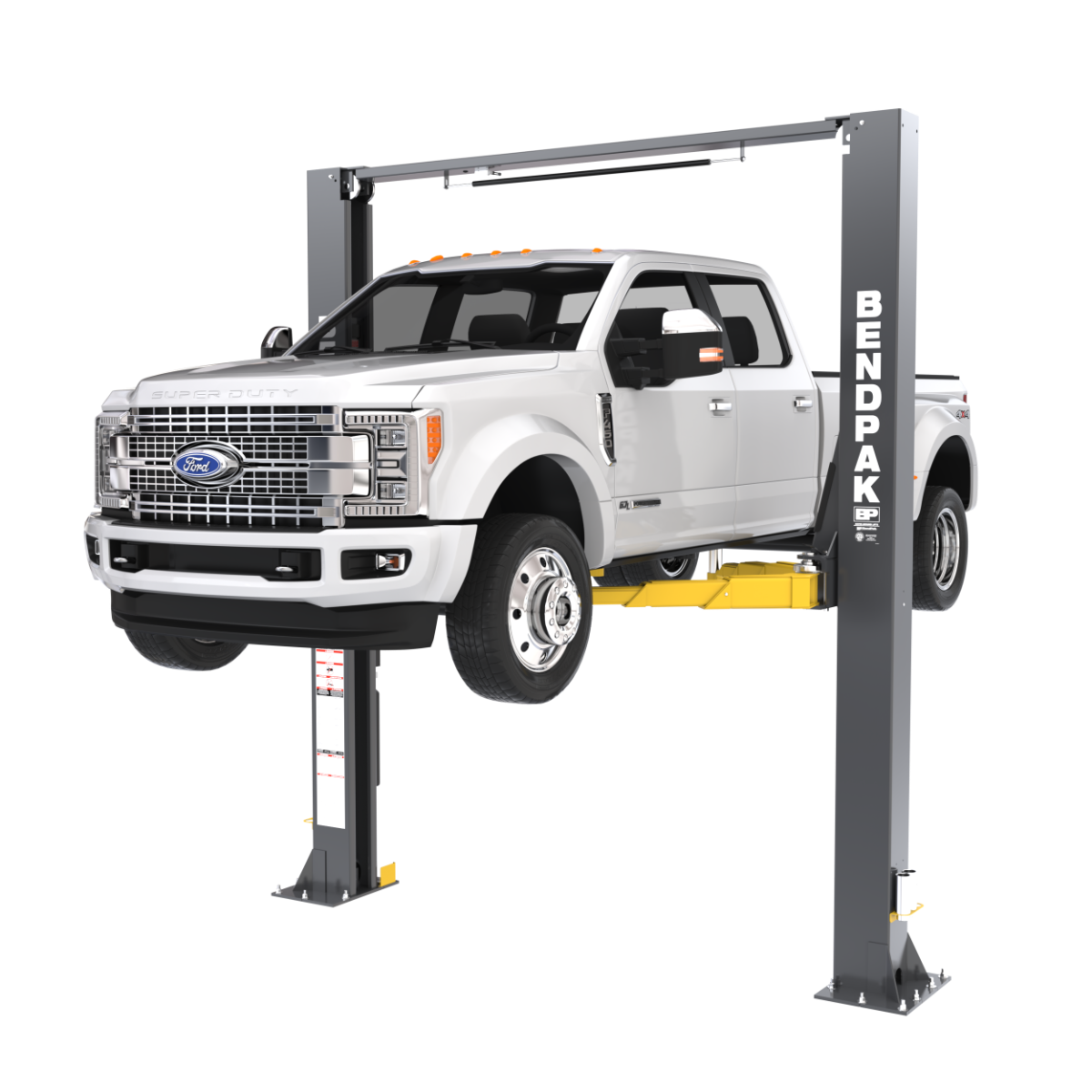With an increased max height, there's not much this 2-post lift can't handle.