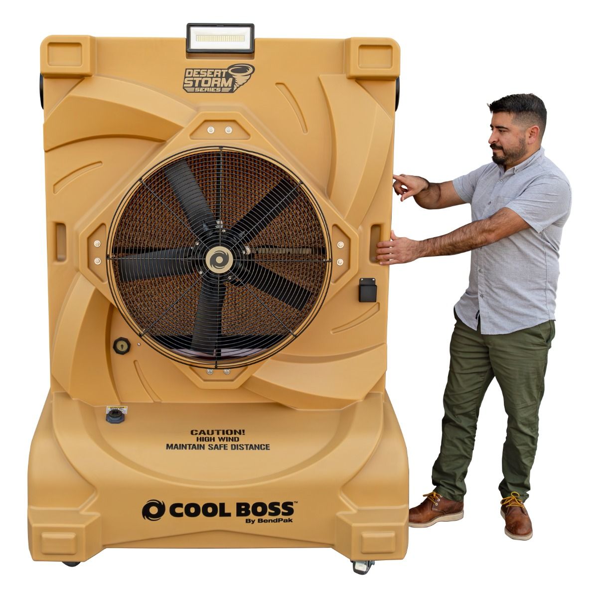 Cool off massive areas without breaking the bank with the all-new CB-28HV from Cool Boss.
