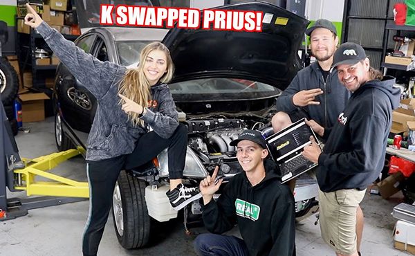 BoostedBoiz with their BendPak Lift