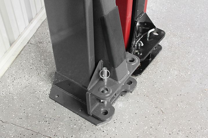 BendPak Two-Post Lift Construct Compared to Challenger E10