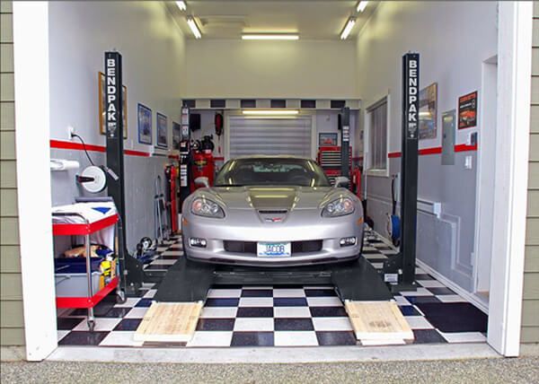 Four-Post Lift Home Garage Parking Lift