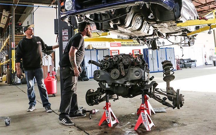 Jack Stands for Trucks Shop Equipment