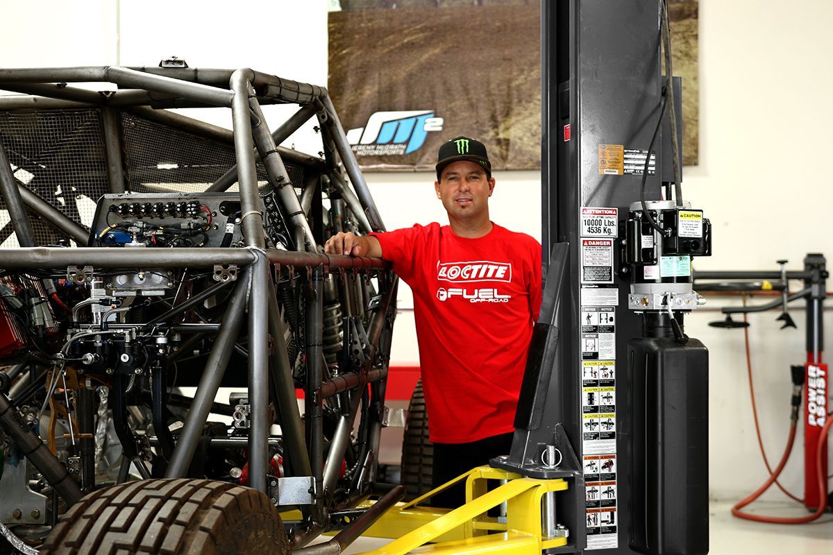 Jeremy McGrath uses BendPak Lifts