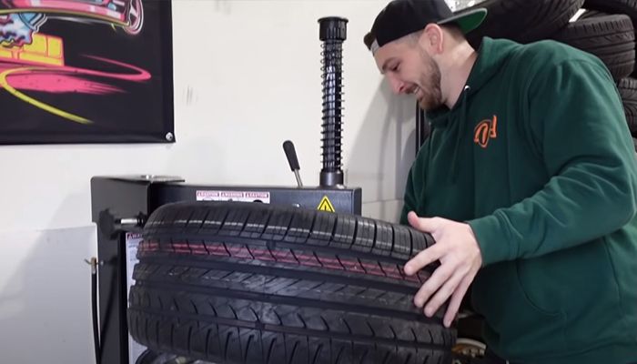 Jimmy Oakes With R745 Tire Changer