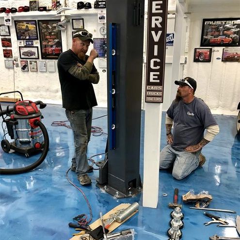 How to Level a Two-Post Lift