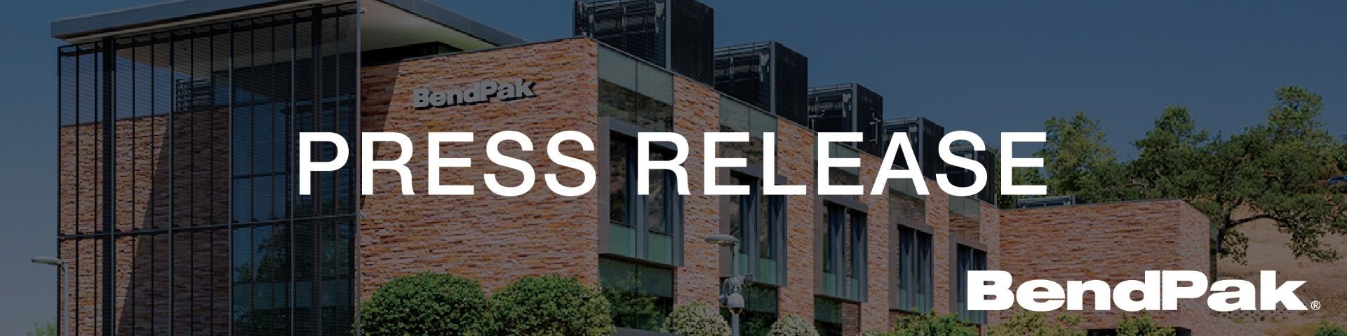 BendPak Automotive Service Equipment Company's Latest Press Releases