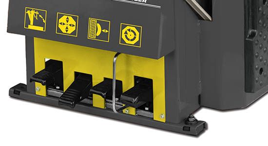 Ranger Tire Changer Upfront Foot Controls