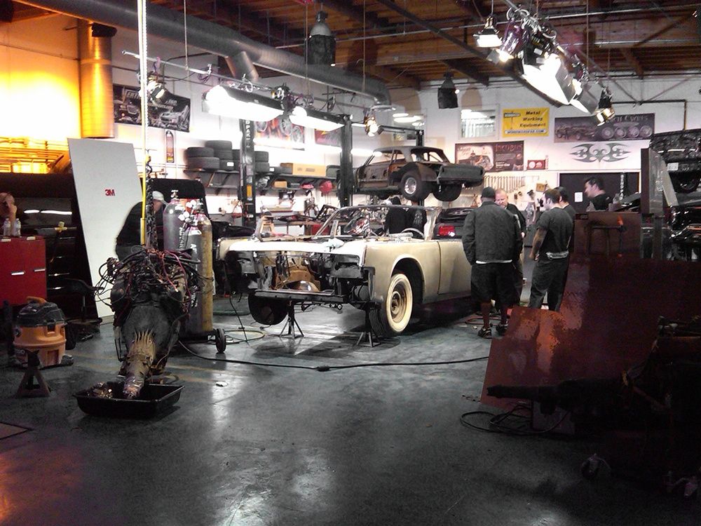 Rich Evans Auto Holics Two-Post Lifts