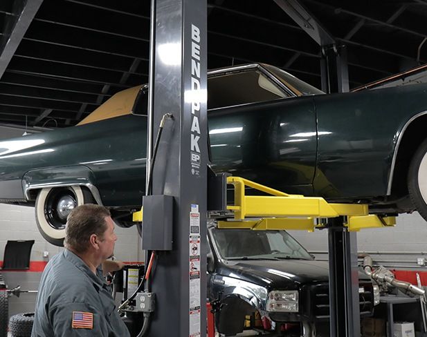 Single Point Safet Lock BendPak 2-Post Lifts