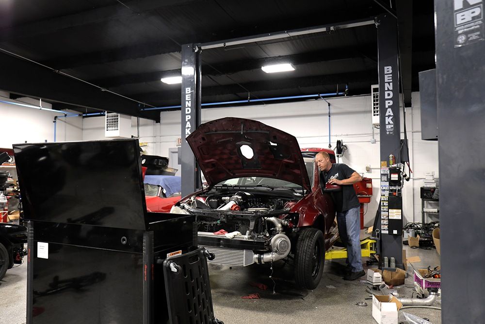 Abel Racing has BendPak car lifts