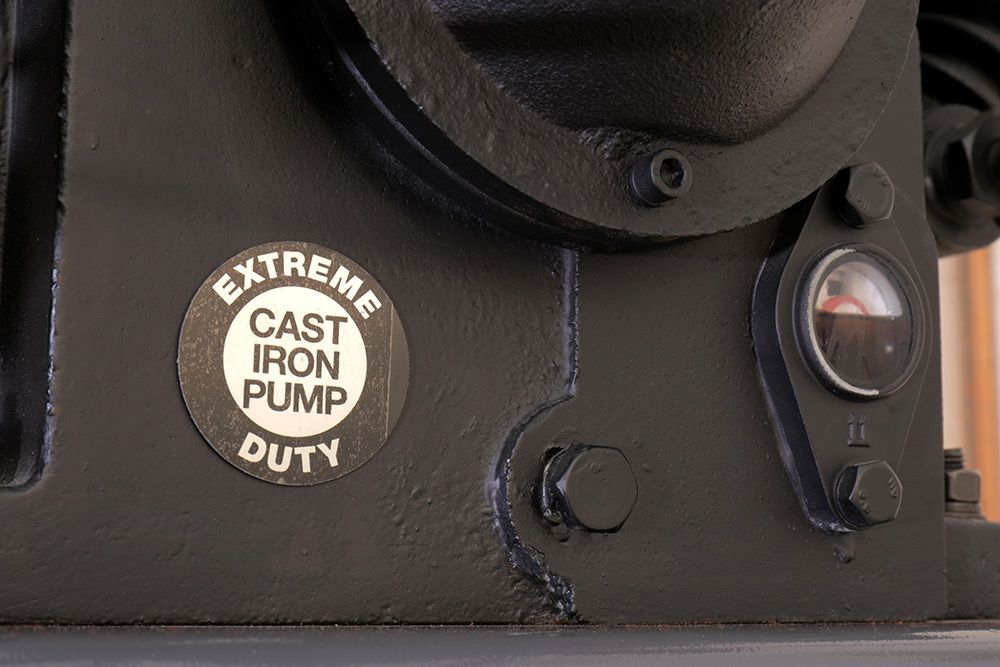 air compressor cast iron pump