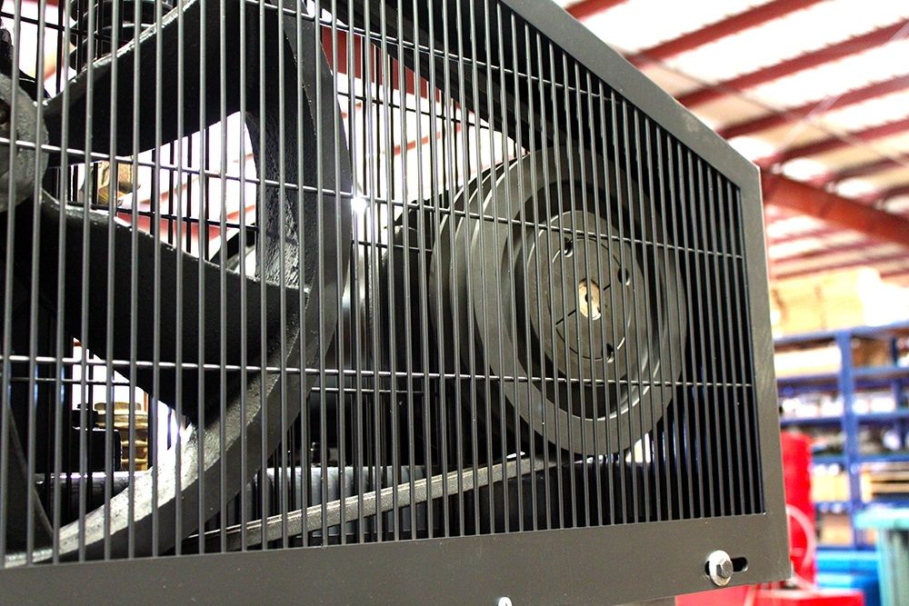 Air-cooled after cooler air compressor