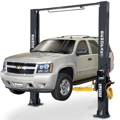 overhead assembly two post lift