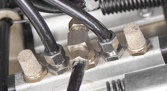 Ranger Tire Changers pneumatic control valves