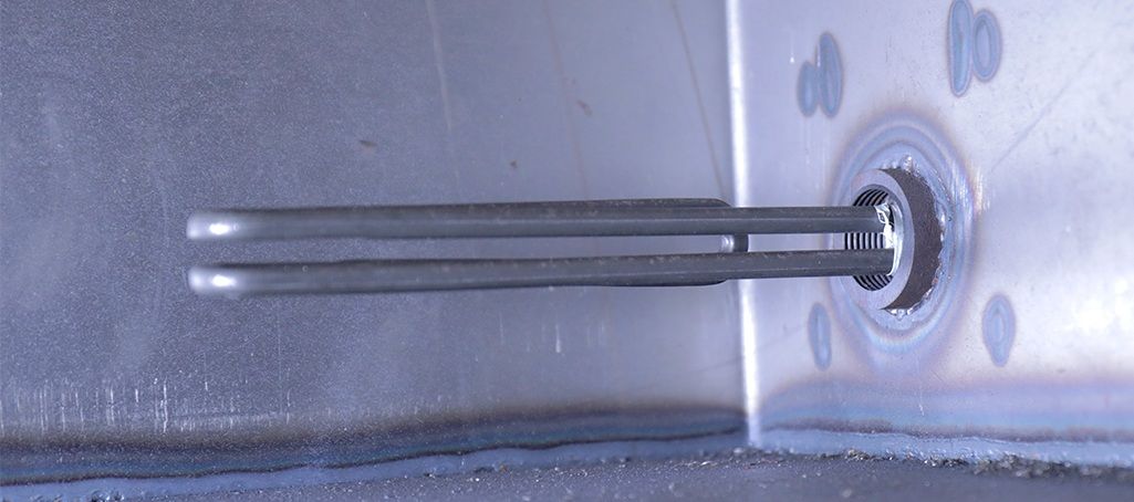 Small 2,000 watt immersion water heater